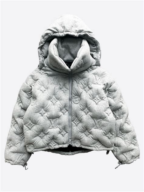 lv monogram puffer jacket